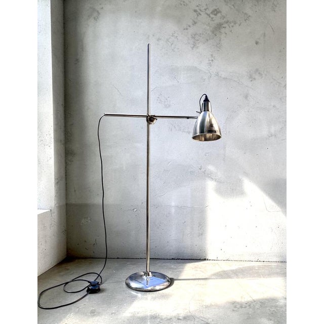 Bauhaus Floor Lamp by Paul Rime, 1940s For Sale - Image 6 of 9