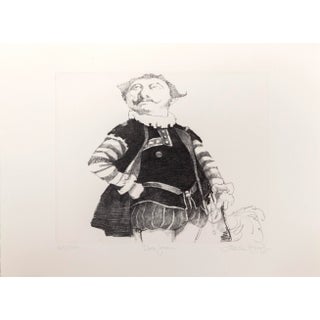 Don Juan, Charles Bragg Etching, Signed, Numbered, and Titled in Pencil For Sale
