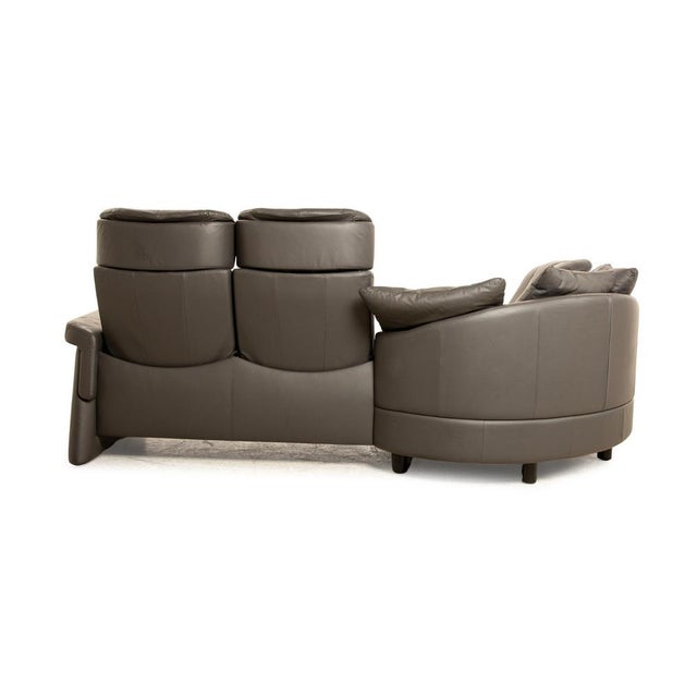 Black Legend Leather Corner Sofa from Stressless For Sale - Image 14 of 16