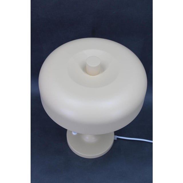 Mid-Century Beige Table Lamp by Josef Hurka for Napako, 1970s For Sale - Image 3 of 10