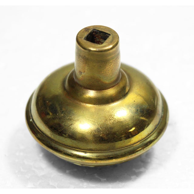 Early 20th Century Lockwood Wrought Bronze Four Fold Vernacular Cairo Door Knob For Sale - Image 5 of 5