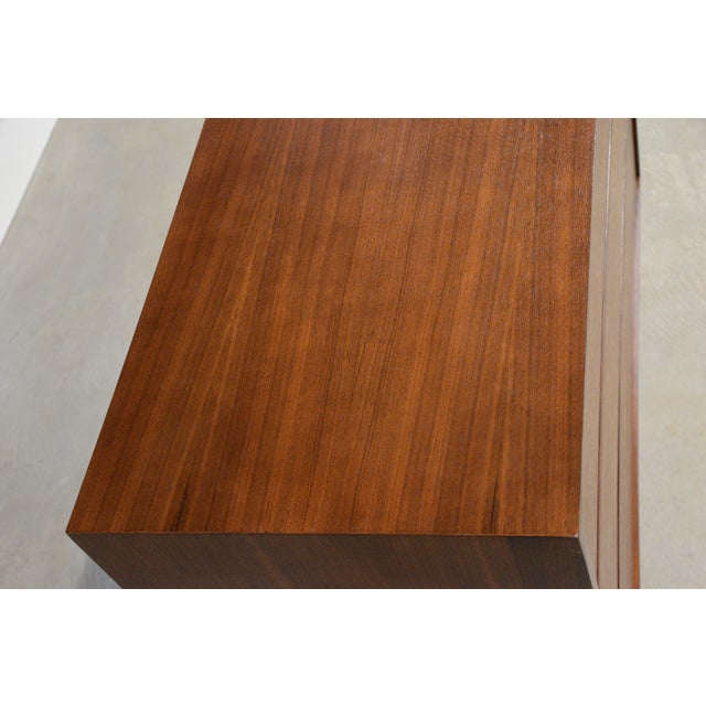 1960s Refinished Kipp Stewart for Directional by Calvin Walnut Dresser Chest For Sale In Boston - Image 6 of 8