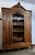 Louis XV Rococo Style Bookcase in Carved Walnut For Sale - Image 3 of 6