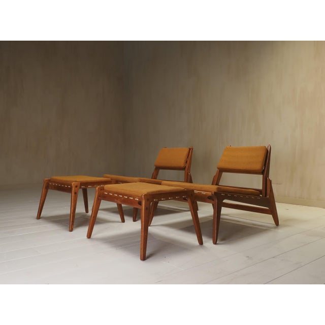Vintage Hunting Chairs by Heinz Heger for PGH, 1960s, Set of 4 For Sale - Image 18 of 18