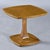 Drexel Eastrend Pecan and Burl Biedermeier Style Pedestal Cocktail Side Table For Sale - Image 6 of 15