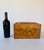 Vintage Chinese Hand Carved Hardwood Jewelry Box Scenic Relief Brass Lock For Sale - Image 13 of 13