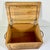1990s Vintage Boho Chic Americana Rustic Commemorative Biscuit Pine Box Game Board For Sale - Image 14 of 18