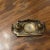 Victorian Brass Double Inkwell Standish For Sale - Image 3 of 6