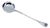 Silver Sauce Spoon with Reliefs and Grooves on the Handle For Sale
