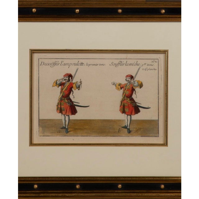 18th Century 18th Century Framed French Military Engravings- A Set of 8 For Sale - Image 5 of 5