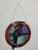 Mid-Century Modern 1970s Vintage Stained Glass Parrot Artwork For Sale - Image 3 of 6