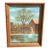 1990s Watermill and House Waterside Landscape Painting, Signed by the Artist, Framed For Sale