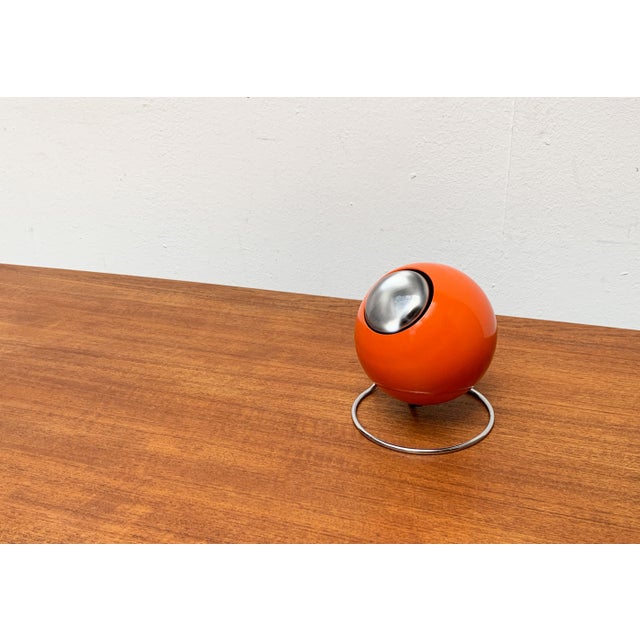 Mid-Century Space Age Globe Table Lamp from Erco, 1970s For Sale - Image 13 of 18