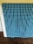 1980s 8 Plus Yards of Designer Fabric in Blue and White Check For Sale - Image 5 of 5