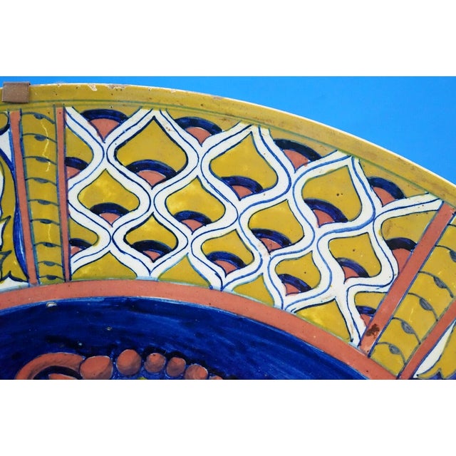 Antique Italian Lustreware Plate, 1800s For Sale - Image 18 of 18