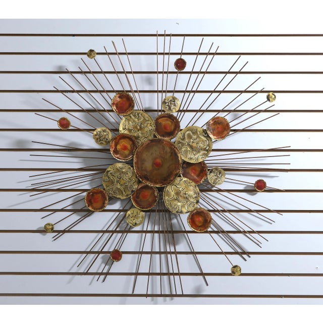 Metal Bh Kelvin Brutalist Mid Century Modern Sculpture For Sale - Image 7 of 7