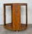 Late 20th Century Vintage Cross Hatched Pretzel Rattan Bar Cart For Sale - Image 5 of 12