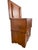 Primitive Pine Farmhouse Drysink Cabinet With Green-Lined Lift Top For Sale - Image 4 of 14