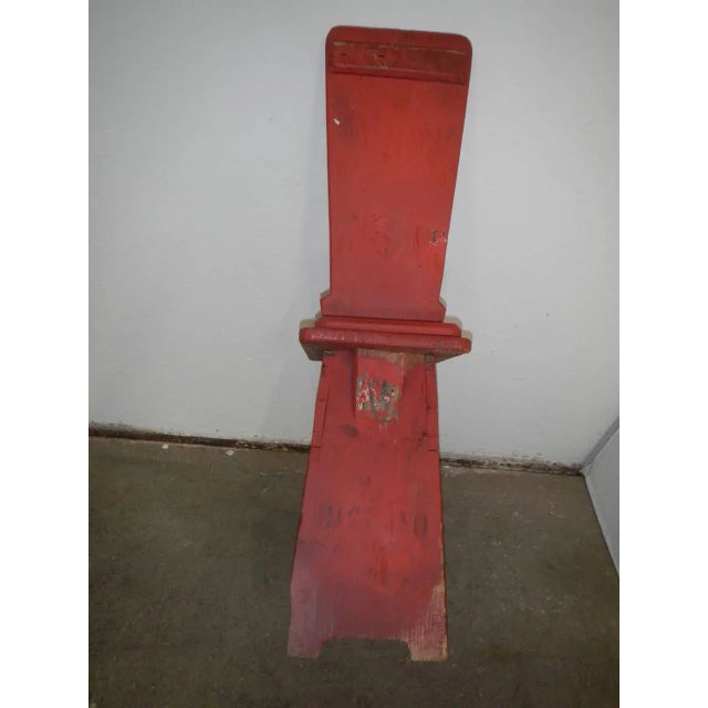 Colorful Fir Stool, in Good conditions. Designed 1970 to 1979