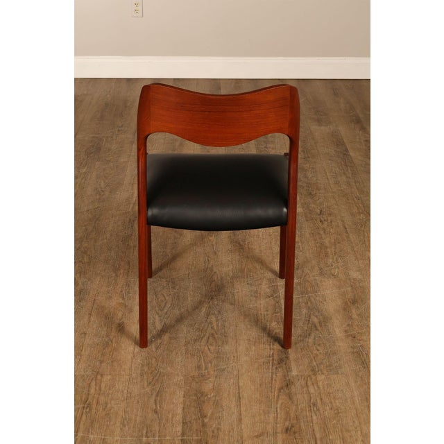 J.L. Møller Set Of Four Model 71 Teak Dining Chairs For Sale - Image 17 of 18