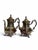 Elevate your next gathering or holiday table with this magnificent vintage 4-piece tea and coffee service by renowned...