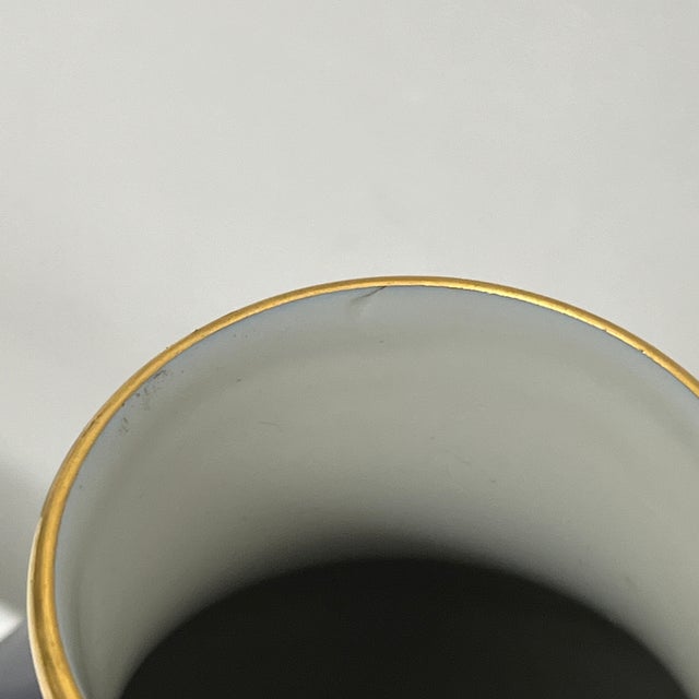 Cobalt Blue Porcelain Vase from Nationale De Sevres, France, 1960 For Sale - Image 15 of 17