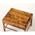 - Dimensions: 14.25" x 12" x 10" high - A charming accent in burnt tortoise bamboo, this vintage beauty makes a great...
