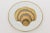 Ceramic Vintage Fitz and Floyd Porcelain Gold Gilded Shell & Fish Desert or Appetizer Plates Set of 4 70's For Sale - Image 7 of 12