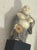 Beige Old Japanese Figures of Hotei the Buddha and Daikokuten God of Wealth, a Pair, Shadow Box Framed Wall Hangings For Sale - Image 8 of 12