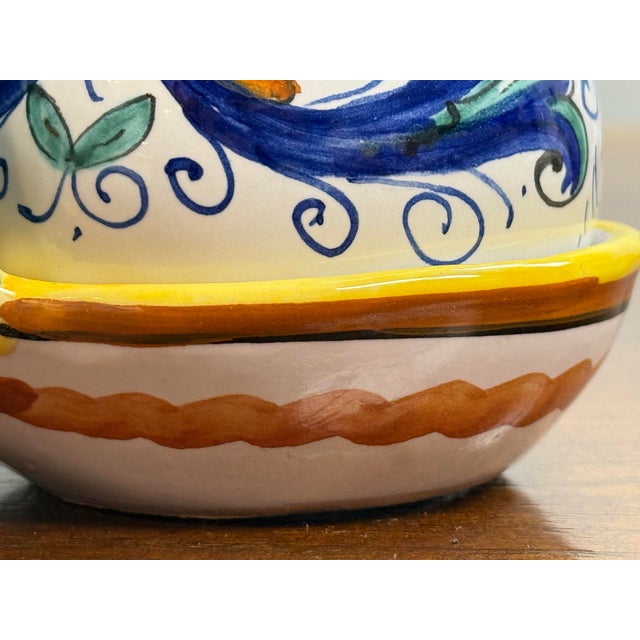 Ceramic Ceramica Ericina Rita Italia Pottery, Set of Eight For Sale - Image 7 of 12