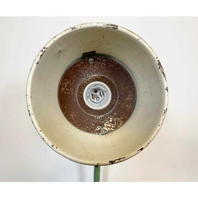 Industrial Green Table Lamp, 1960s For Sale - Image 10 of 16