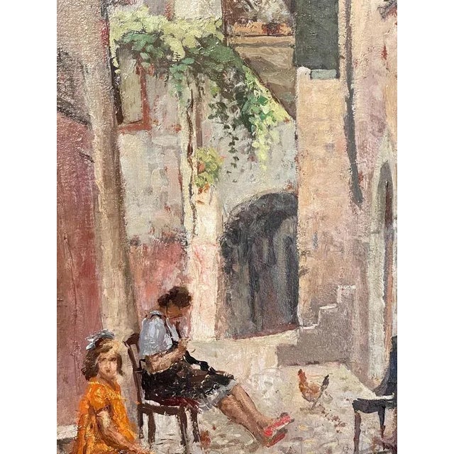 Nalin, Interior Scene, 1900s, Oil on Panel, Framed For Sale - Image 3 of 8