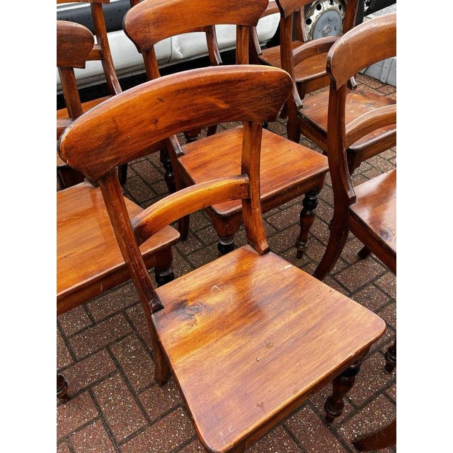 Extending Dining Table & 10 Chairs with 2 Leaves, Set of 11 For Sale - Image 13 of 18