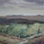 American Vintage Landscape Watercolor on Artist Panel of Hillside by Fred Hines, 20th C For Sale - Image 3 of 7