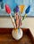 Blue Vintage Italian Pop Art "Bouquet of Paintbrushes" Sculpture – Attributed to Livio De Marchi For Sale - Image 8 of 14