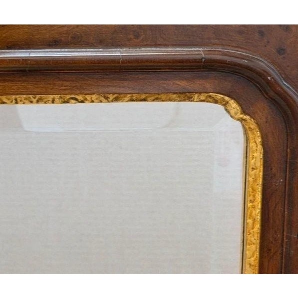 Friedman Brothers Late 20th Century Friedman Brothers Colonial Williamsburg Prince of Wales Beveled Mirror Cw-Lg-5 For Sale - Image 4 of 7