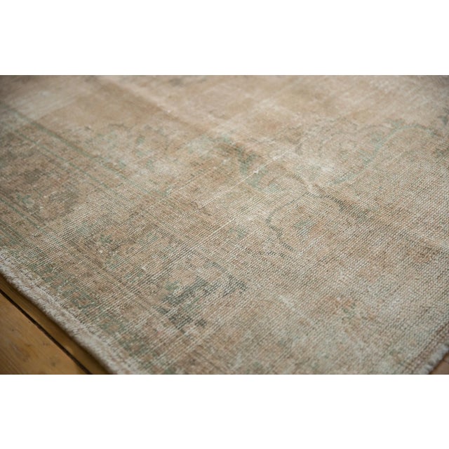 Old New House Vintage Distressed Oushak Carpet - 7' X 9'6" For Sale - Image 4 of 11