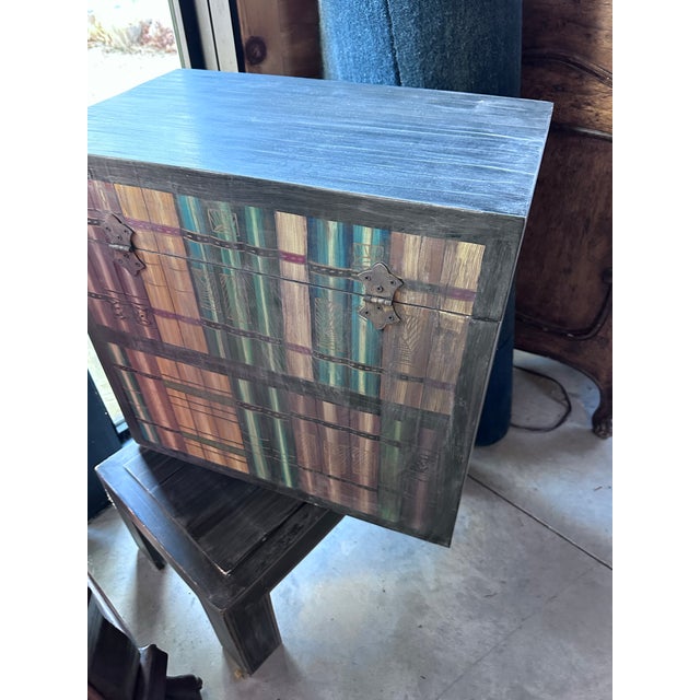 1970s Side Table Trunk For Sale - Image 10 of 10