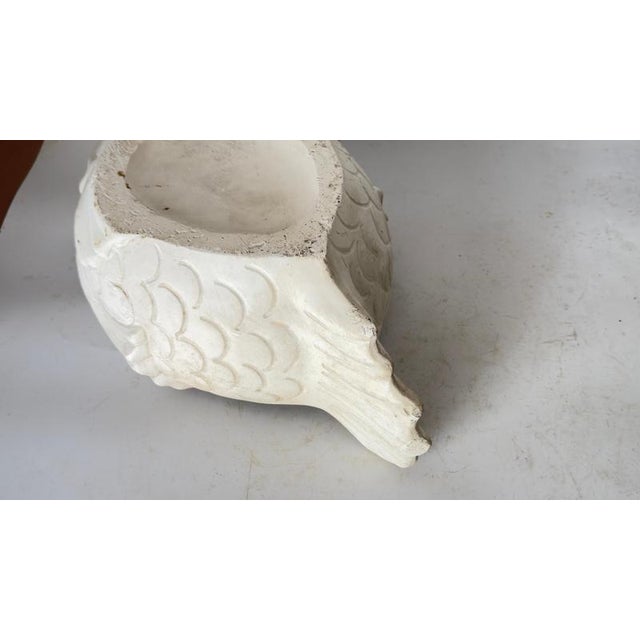 Large Vintage French Plaster Jardinière, 1930s For Sale - Image 9 of 15