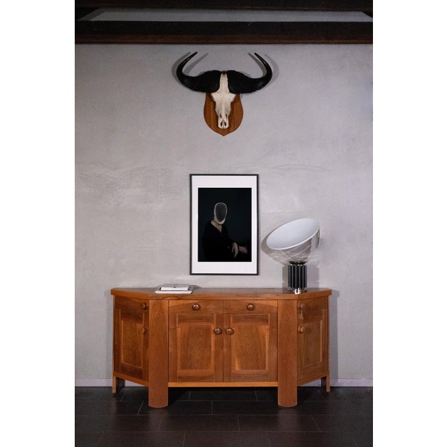 Mid-Century Modern Walnut Sideboard by Sivio Coppola for Bernini, 1970s For Sale - Image 3 of 13
