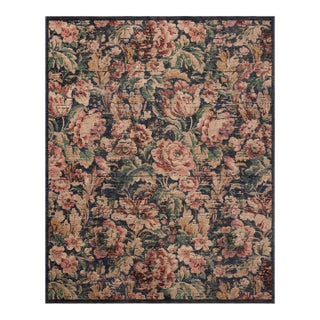 Loloi Winchester Midnight / Blush 10'-0" x 10'-0" Square Area Rug For Sale