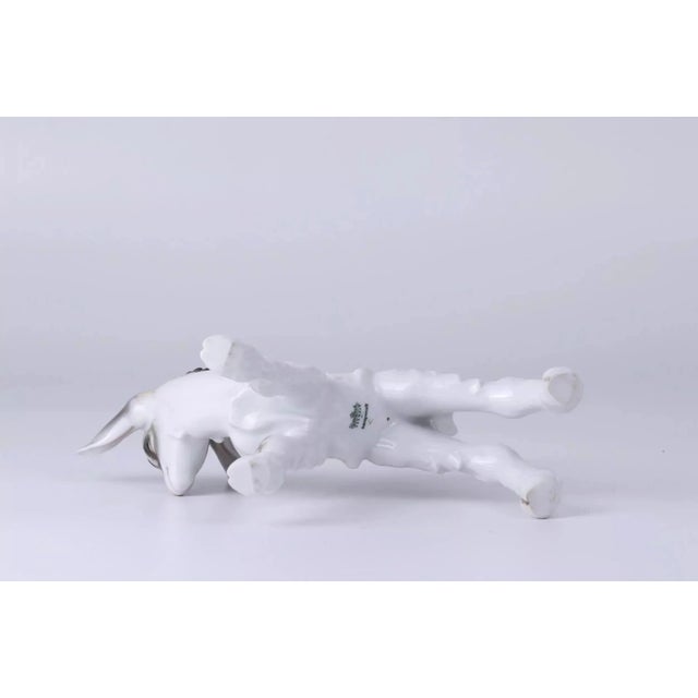 Porcelain Goat from Rosenthal For Sale - Image 3 of 4