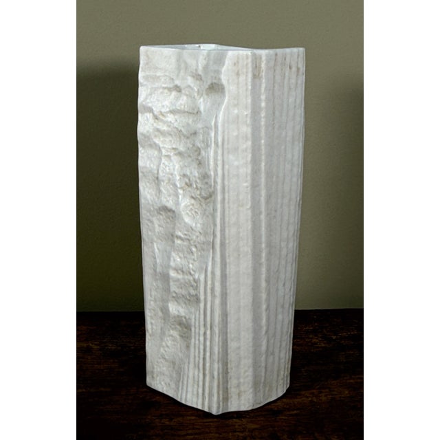 1960s Rosenthal Studio Line White Porcelain Vase by Martin Freyer 1960s-70s For Sale - Image 5 of 8