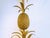 1970s Large Floor Lamp with Pineapple in Gilded Metal, 1970s For Sale - Image 5 of 14