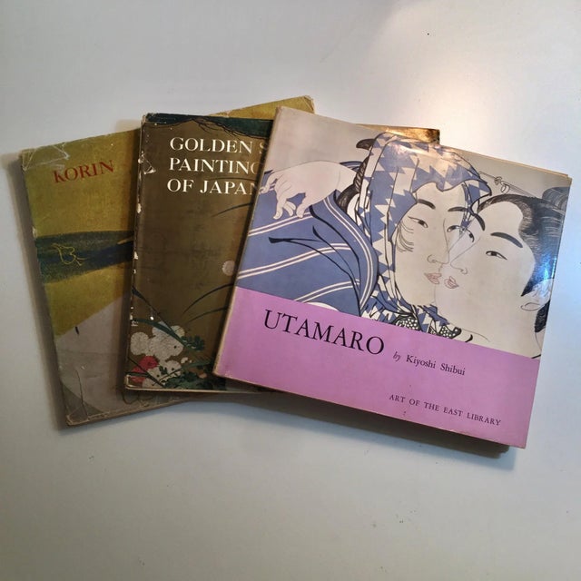 This is a set of three vintage books from the Art of the East Library, Crown Publishers, New York. Printed in Japan....