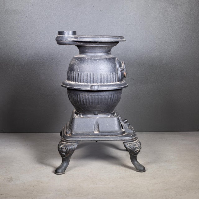 19th C. Spark Salesman's Sample Pot Belly Stove c.1881-1899 For Sale - Image 11 of 13