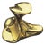 Jugendstil N.3 Door Knob in Brass after Antoni Gaudí, Spain, 2018 For Sale