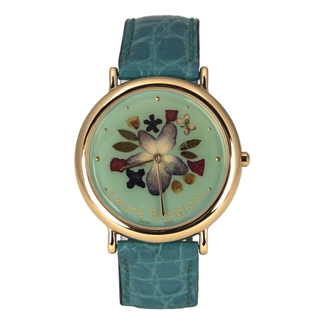 Vintage Swiss Women's Wristwatch by Laura Biagiotti, 1990s For Sale