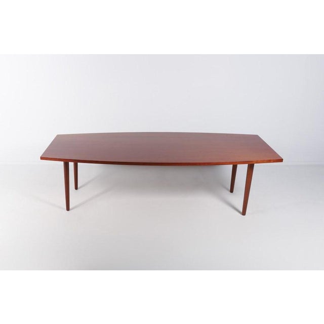 Danish Modern Teak Table by Johannes Andersen For Sale - Image 3 of 15