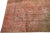 Vintage Overdyed Handmade Rust Floral Wool Rug For Sale In New York - Image 6 of 12